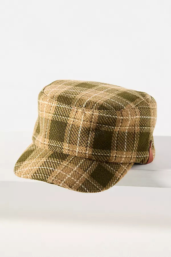 Cash Plaid Newsboy Cap | Anthropologie (US)