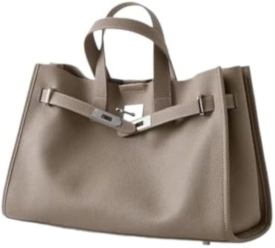 Leather Totes Handbag Shoulder Bag Sling Hobo Commuter Crossbody Bag Large Capacity Locker Versat... | Amazon (US)