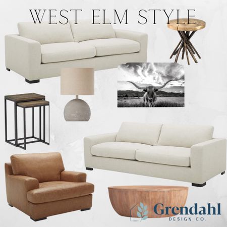 West elm style for less. Interior design. Living room furniture. Sofa. Stone and beam. Amazon.  Home decor. Family room  

#LTKsalealert #LTKhome #LTKstyletip