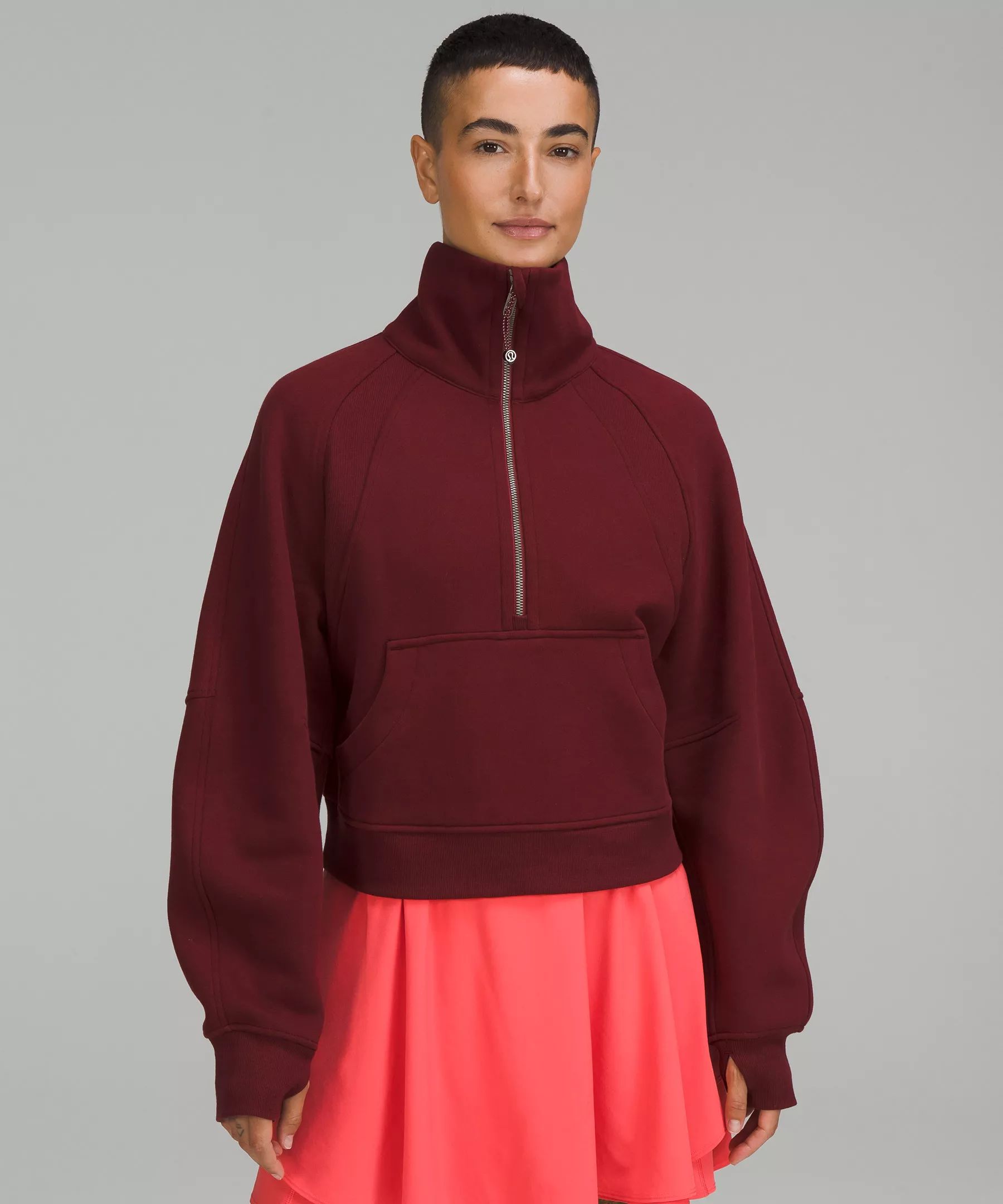 Scuba Oversized Funnel Neck Half Zip | Lululemon (US)