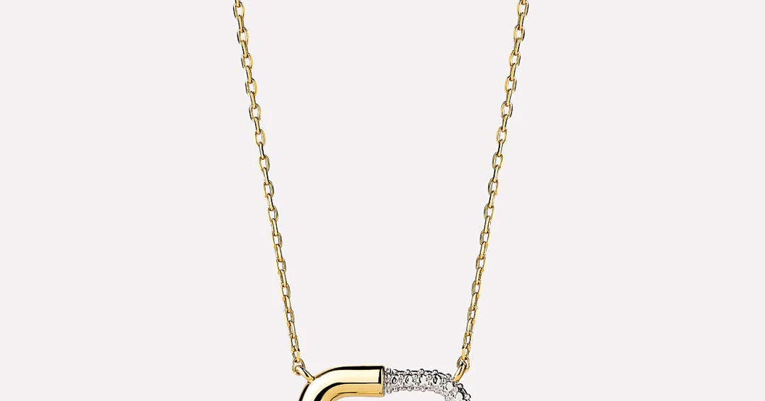 Blake Necklace Mini Micropave | Ana Luisa