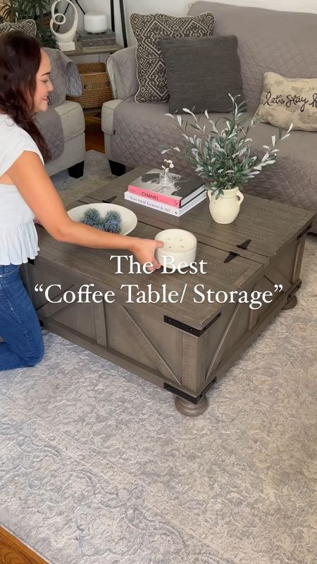 Amazon Home coffee table and storage 

#LTKHome #LTKStyleTip #LTKVideo