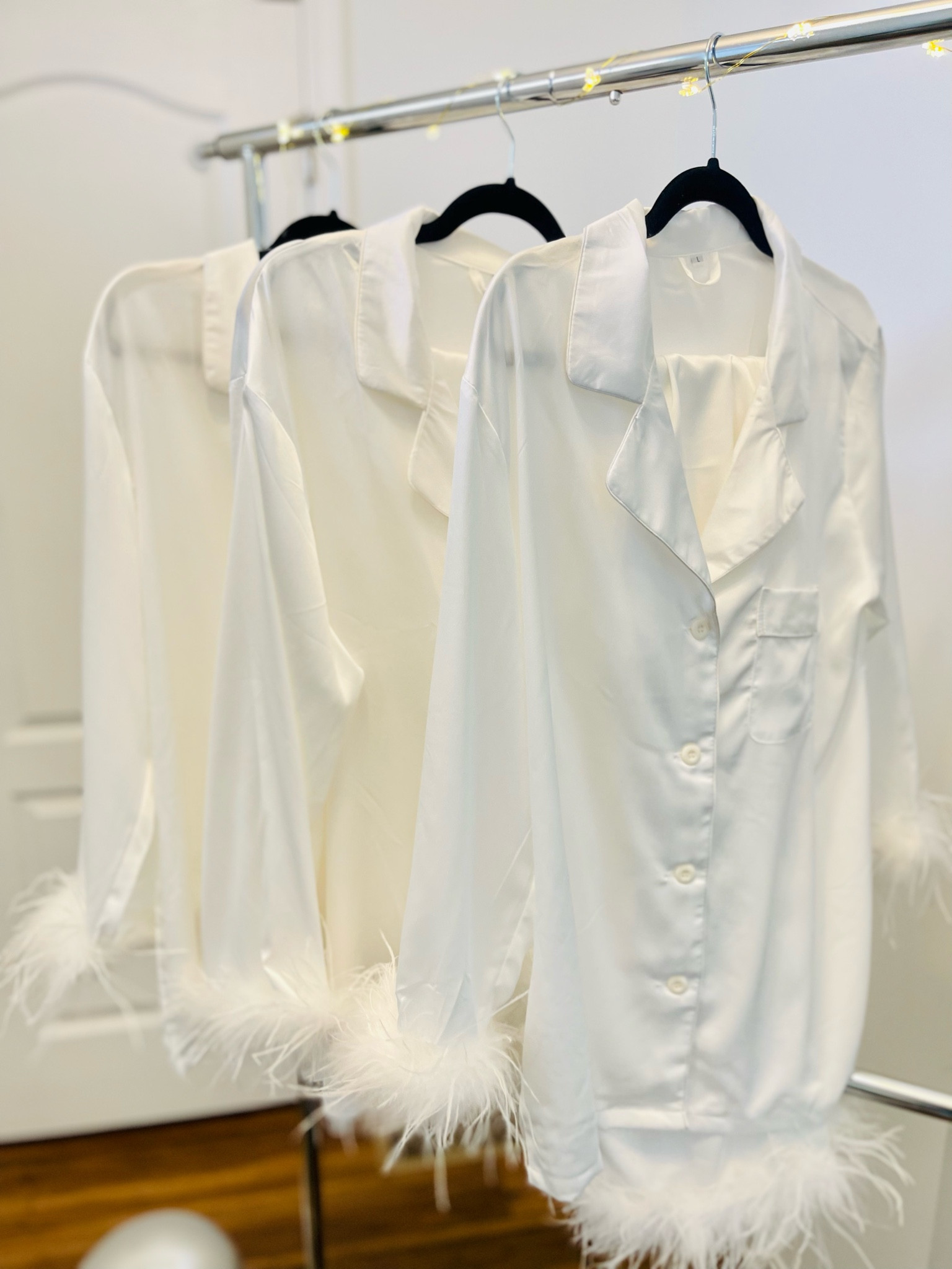 These satin pjs are so pretty! Perfect for girls night, wedding, and bachelorette! Comes in several colors! 

#LTKwedding #LTKfindsunder50 #LTKparties