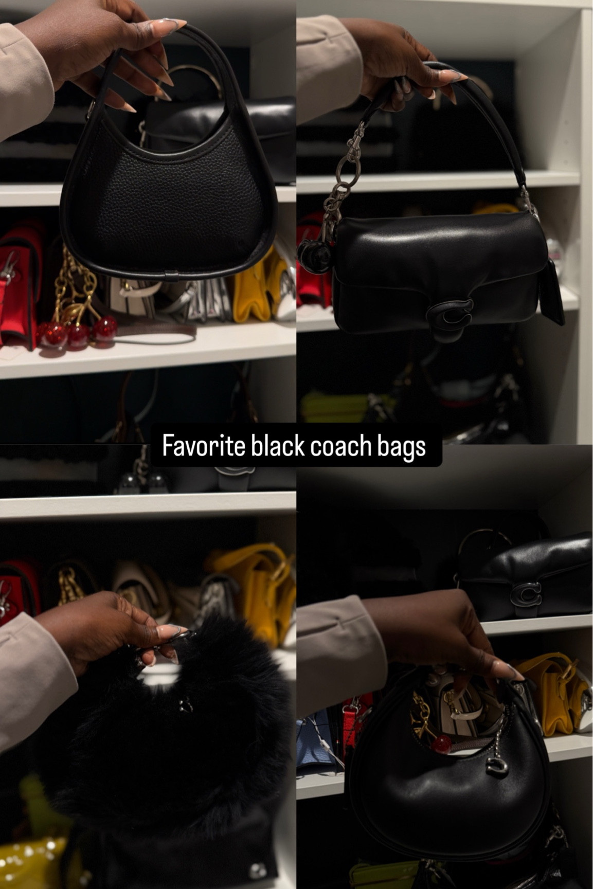 Black coach handbags 

#LTKSaleAlert #LTKGiftGuide #LTKStyleTip