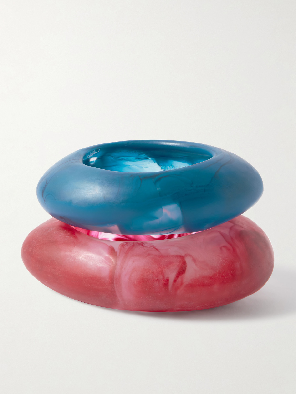 Dinosaur Designs - Rock Medium And Large Set Of Two Resin Bangles - Multi | NET-A-PORTER (US)