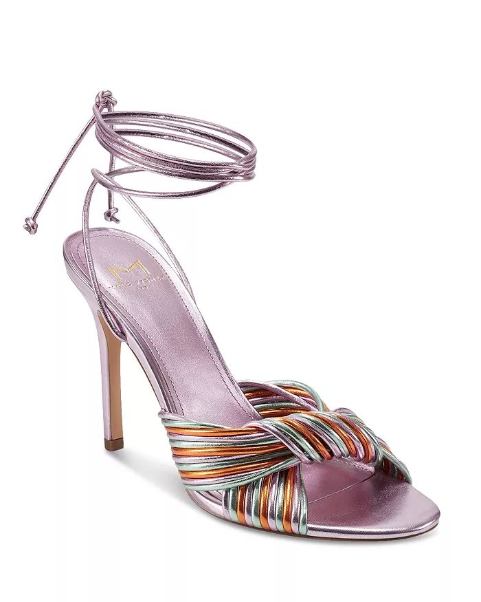 Women's Brista Almond Toe Wrapped Strap High Heel Sandals | Bloomingdale's (US)