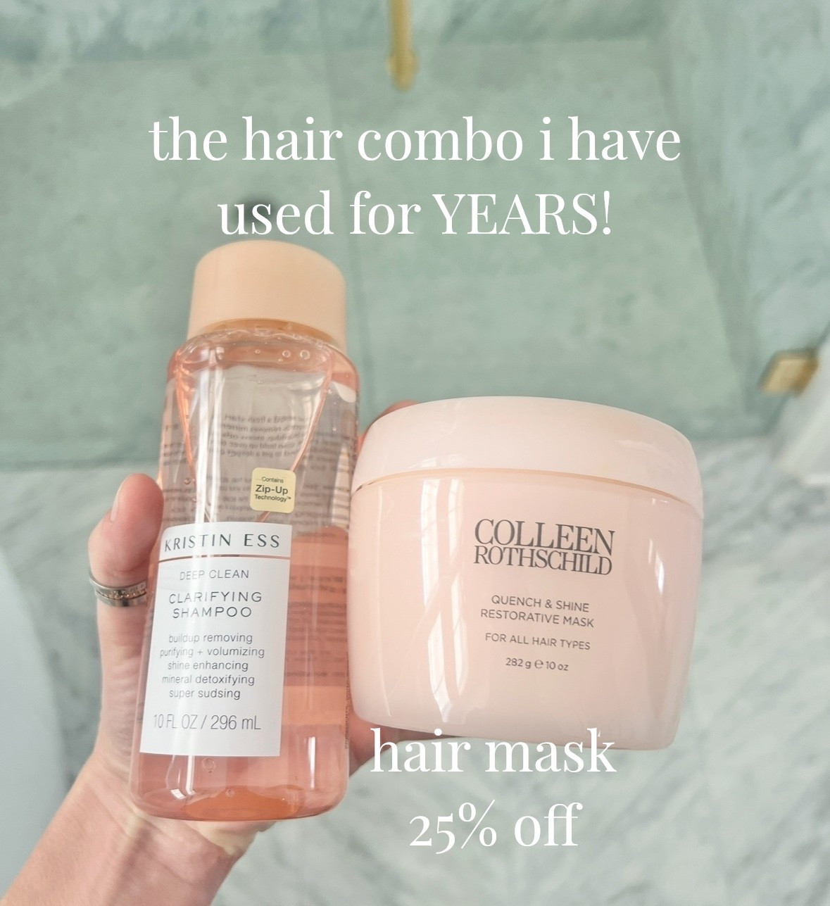 Shampoo and hair mask (on sale) I have used for YEARS!! 

#LTKgrwm #LTKBeauty #LTKSaleAlert