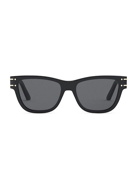 Dior DiorSignature 54MM Rectangular Sunglasses | Saks Fifth Avenue
