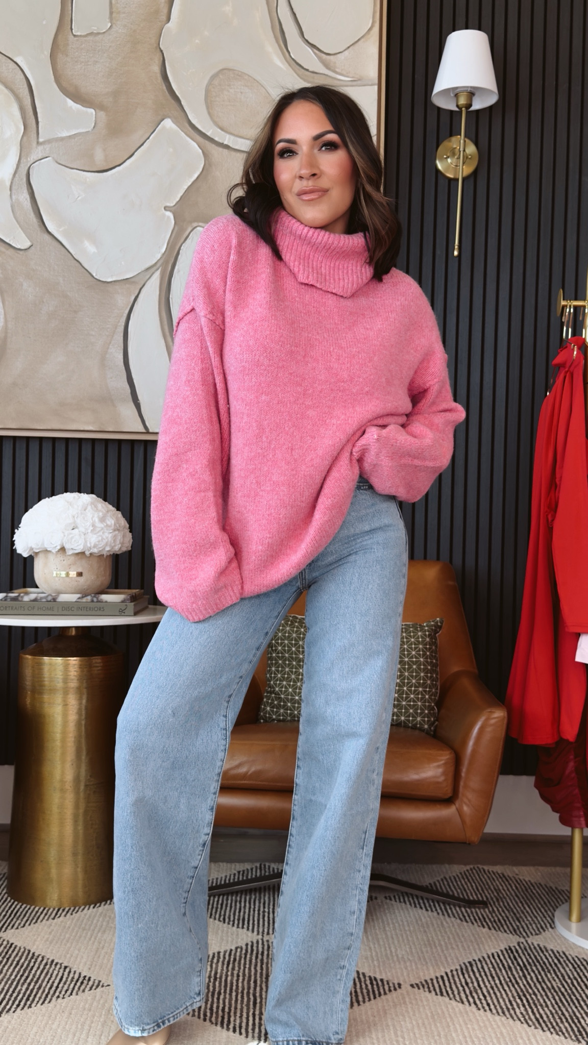 Love this sweater. 

In a small 
25 in jeans 

#LTKPetite #LTKStyleTip #LTKOver40