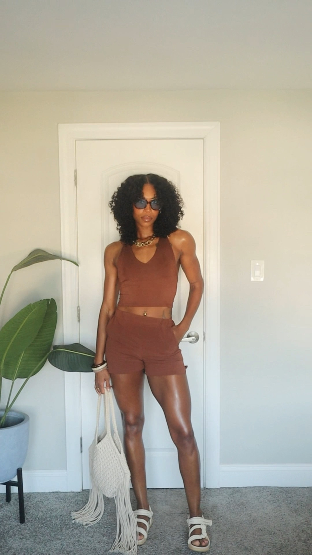 Found this brown skort set from a past collab but it’s giving effortless summer energy.

I styled it with gold summer jewelry, my favorite statement sunglasses, comfy neutral sandals, and topped it off with a glossy nude lip + glow oil.

I linked similar pieces, plus accessories to recreate the full summer vibe — even the body shimmer I’m wearing 🤎

Perfect for errands, brunch, or just feeling put together in the heat.

#LTKSummerEdit #LTKStyleTip #LTKBeauty