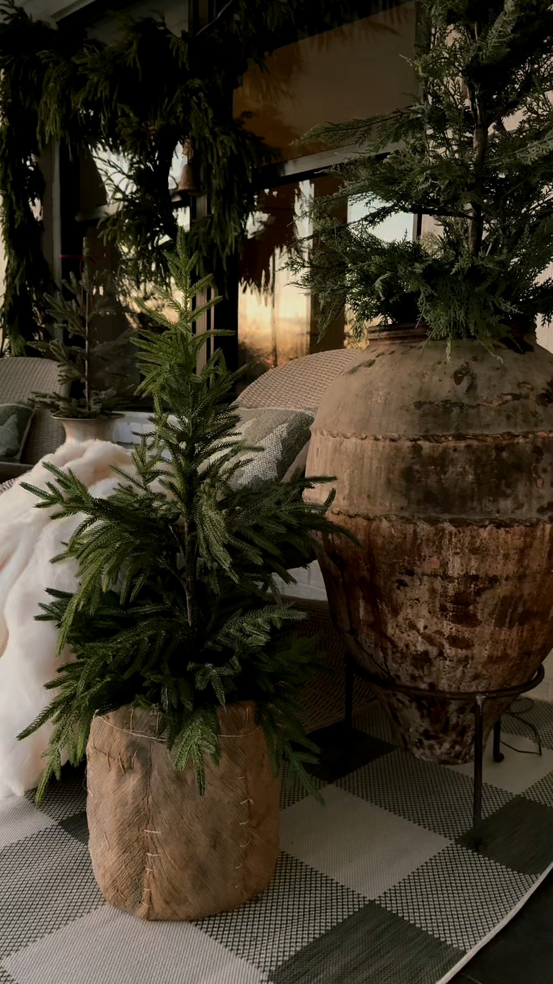 @kathykuohome cyber week sales are happening. Yall love my outdoor rocking chairs and my sideboard behind my couch. Both of these pieces are at the lowest price you will see them for a limited time only! If you’re been considering these investments - now is the time! Christmas front porch. Winter porch. Console styling. Sideboard. Buffet cabinet  #LoveWhereYouLive

#LTKHoliday #LTKHome #LTKSeasonal