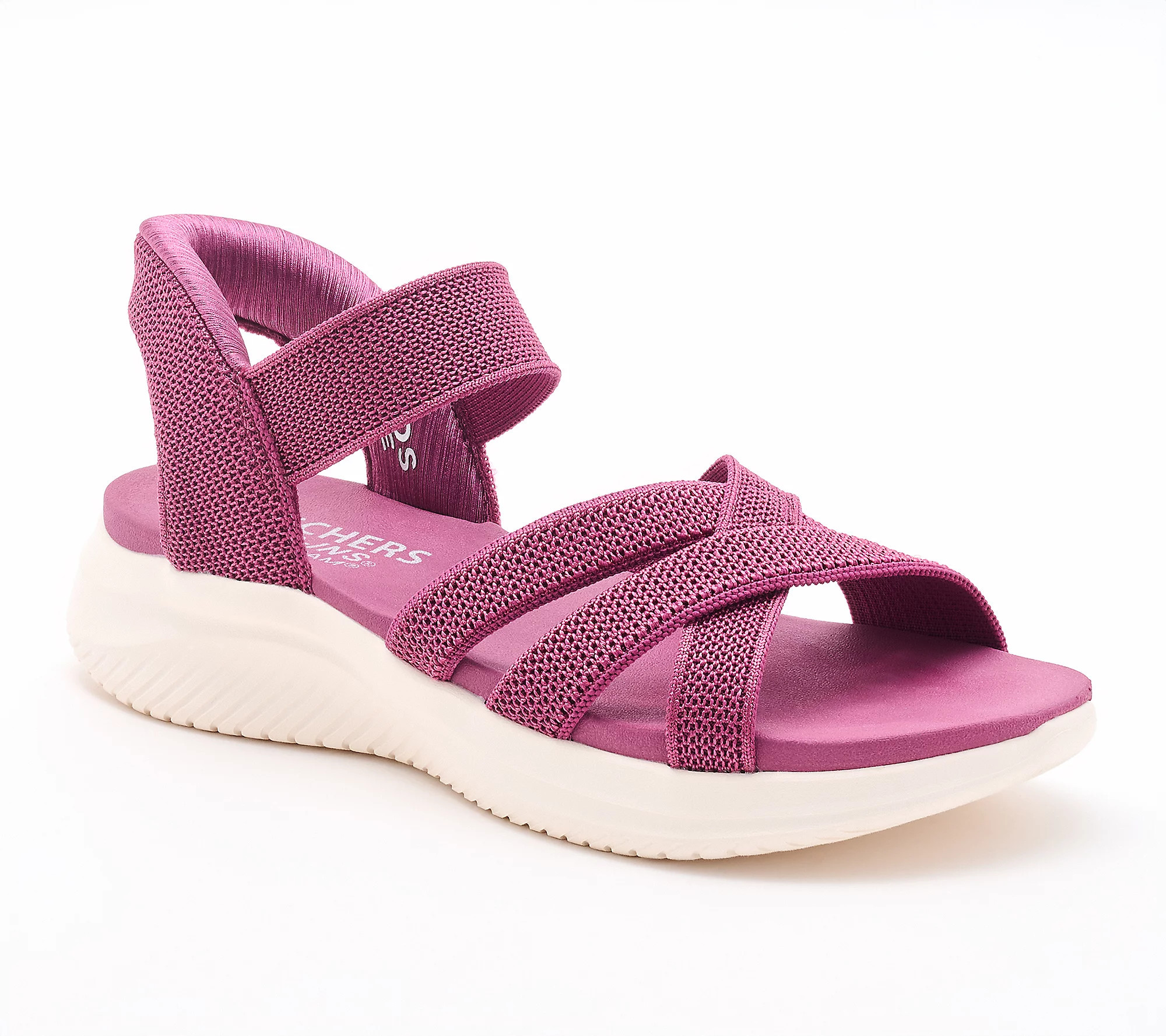 Skechers Slip-ins Ultra Flex 3.0 Vegan Washable Sandals | QVC