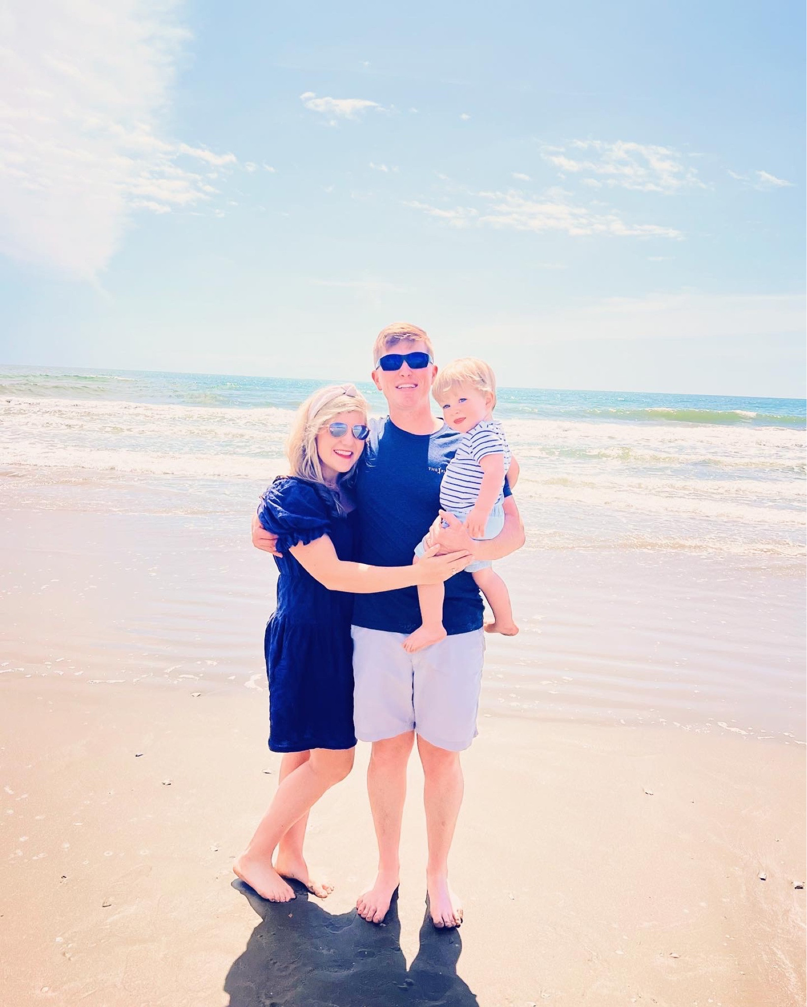 Back down in our happiest place of all with our forever beach baby and what a sweet blessing it has been!! 🌊🫶🏽🌾🏝️#anniversarybeachgetaway 

Nothing beats a slow Friday morning down at the beach - with bagels 🥯 and @dunkin iced coffee 🧋 - anniversary/Wes’ bday weekend is off the a great start 😍✨🌞🎊💕 #allthecelebrations 

Beach days truly are the BEST days!!! 🌊🌞 I love these sweet boys of mine and this little life we have more than words can even begin to describe 🤍💙 #beachvibes 

You know it’s a good good time on the beach when you end the morning running into the ocean in your bare diaper!! 👼🏼🌊🤣 Our baby boy LOVES the beach and lovessss the WATER 💦- it is sooo much fun with him these days! 🫶🏽✨🏝️ #foreverbeachbaby 

And nothing sweeter than those post-beach snuggles 🌊🥰 - no tired like beach tired 😴 love this little beach babe with everything in me - soaking in these sacred moments!! 👼🏼🙏🏽🤍 #thegoodstuff 

…

#emilysayswes #judsoncarpentermabry #twentyonemonthsold #twentyonemontholdbaby #twentyonemontholdbabyboy #judsonmonthbymonth #sweetjudson #oursweetboy #oneyearold #oneyearoldbaby #oneyearoldbabyboy #oneyearoldboy #gratefulmotherhood #motherhoodblog #motherhoodblogger #mommyblogger #marchmemories #happyanniversarymylove #fourthanniversary #sweetbabyjudson #judsoncarpentermabry #thebestisyettocome #liketkit #LTKfamily #LTKbaby #LTKtravel @shop.ltk 