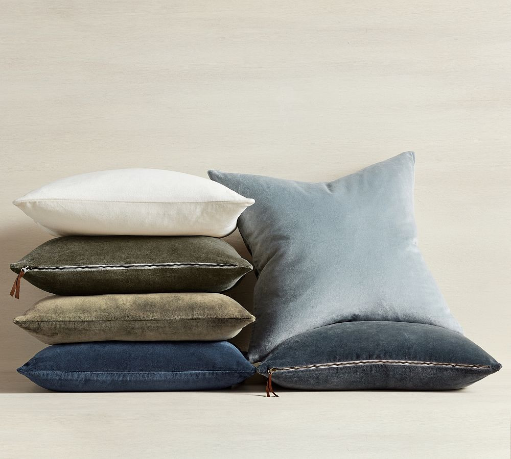 Everywhere Velvet Pillow | Pottery Barn (US)