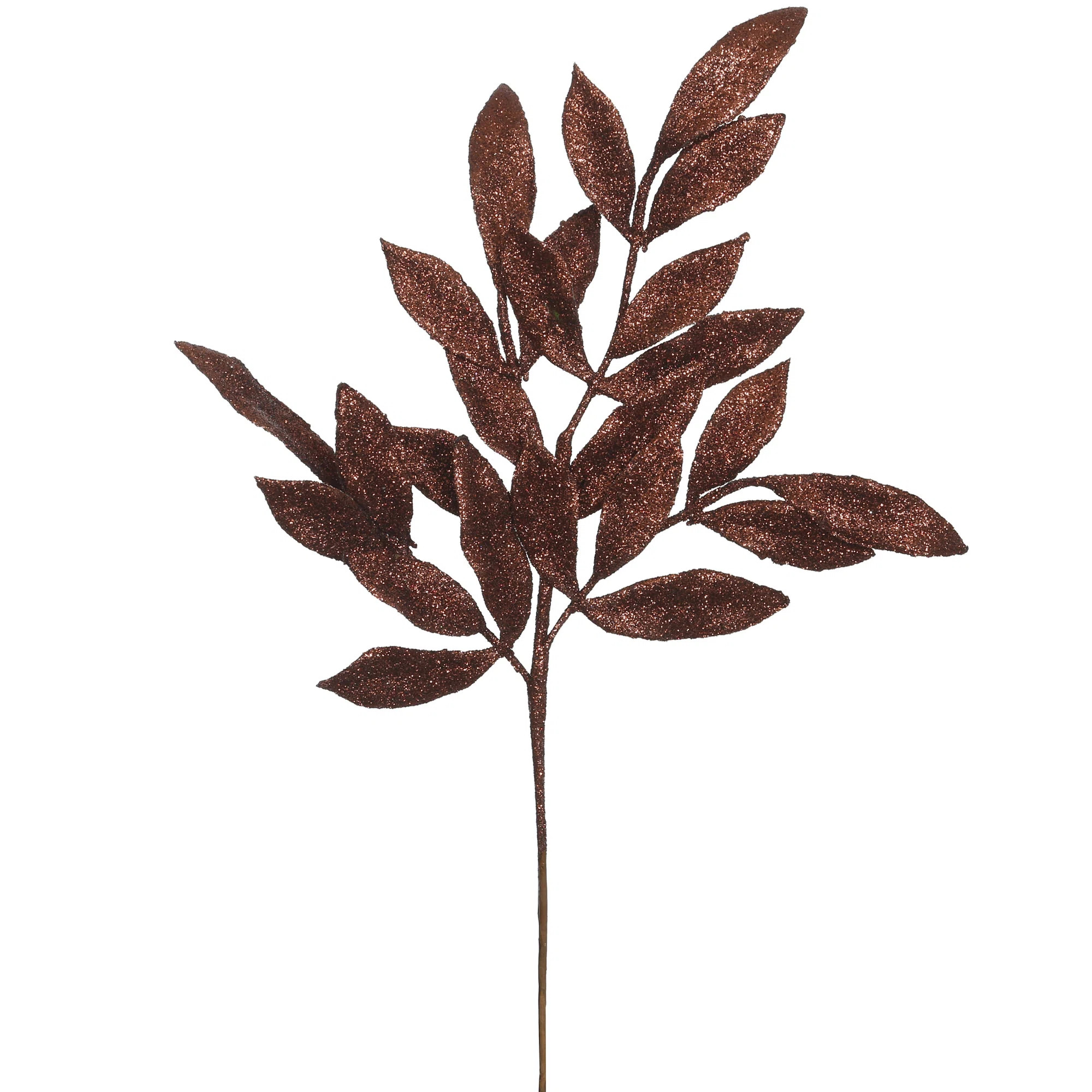 22" Glitter BayLeaf Artificial Christmas Spray | Wayfair North America