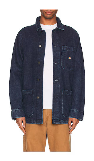 Denim Chore Coat in Stonewashed Indigo | Revolve Clothing (Global)
