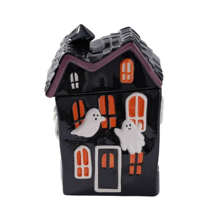 Way to Celebrate Halloween Haunted House Cookie Jar - Walmart.com | Walmart (US)