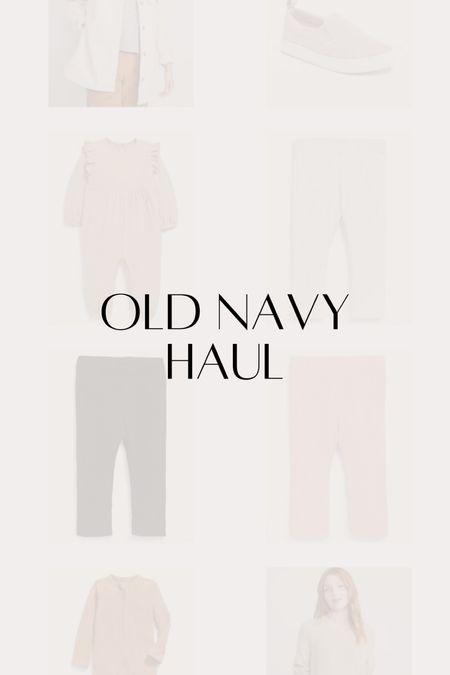 Old navy car haul. Toddler leggings. Sweater  

#LTKfindsunder50 #LTKsalealert