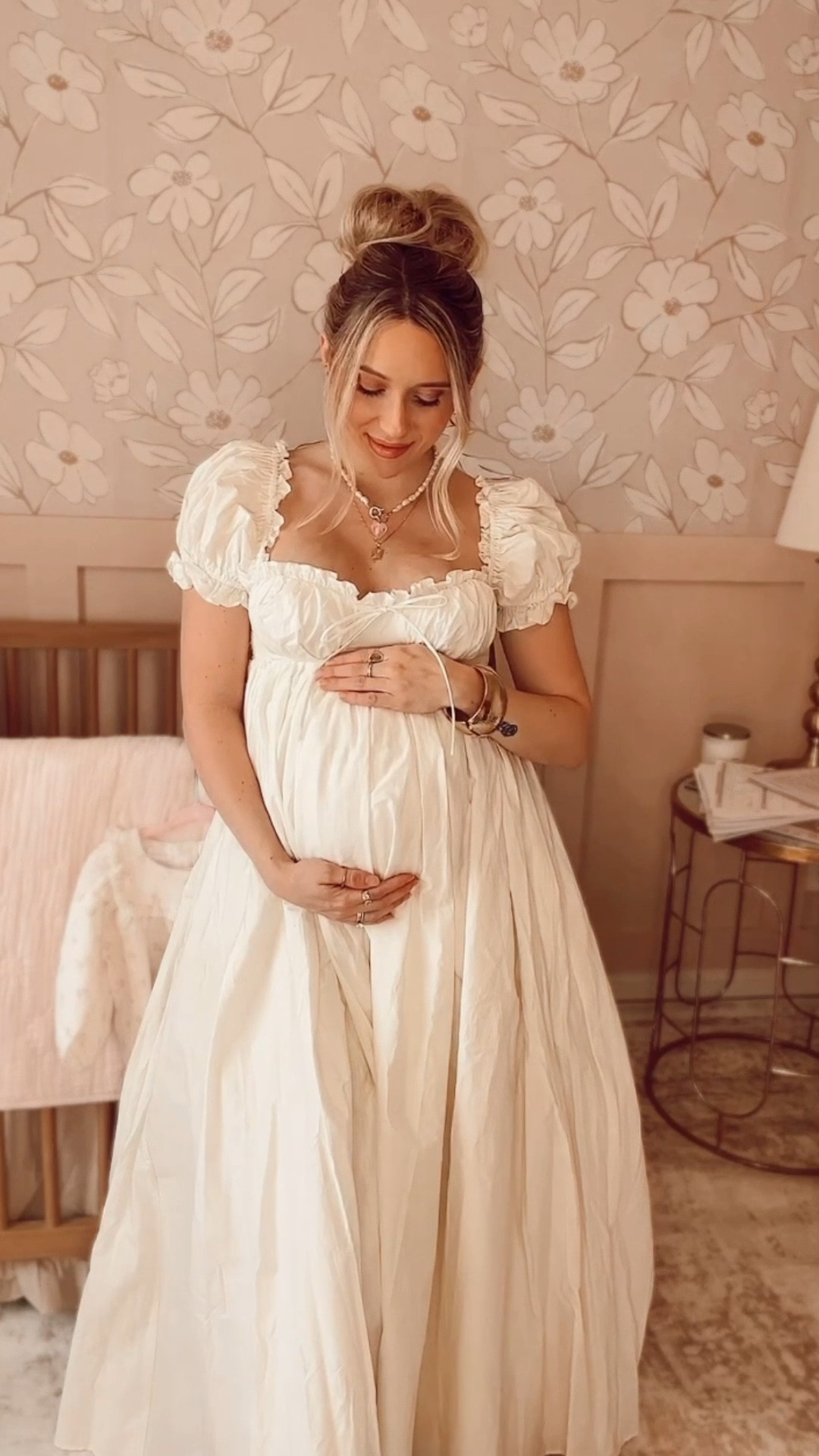 This dreamy white dress from @worthcollective is one of those pieces you’ll reach for again and again 🤍
Perfect for baby showers, maternity photos, church, brunch, spring events, family photos, or even a casual bridal moment ✨ The flowy silhouette is so flattering on a bump and still works beautifully postpartum.

I’m wearing the XS and it has plenty of room while still feeling structured in the bodice. Such a timeless, feminine dress you can truly style year-round 🤍

bump friendly dress, maternity white dress, baby shower dress, spring dress, Worth Collective dress

#LTKBaby #LTKValentine #LTKBump