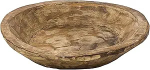 Round Wood Bowl, Multi | Amazon (US)