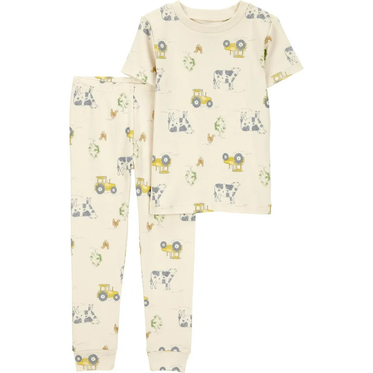 Carter's Child of Mine Toddler Pajama Set, 2-Piece, Sizes 12M-5T | Walmart (US)