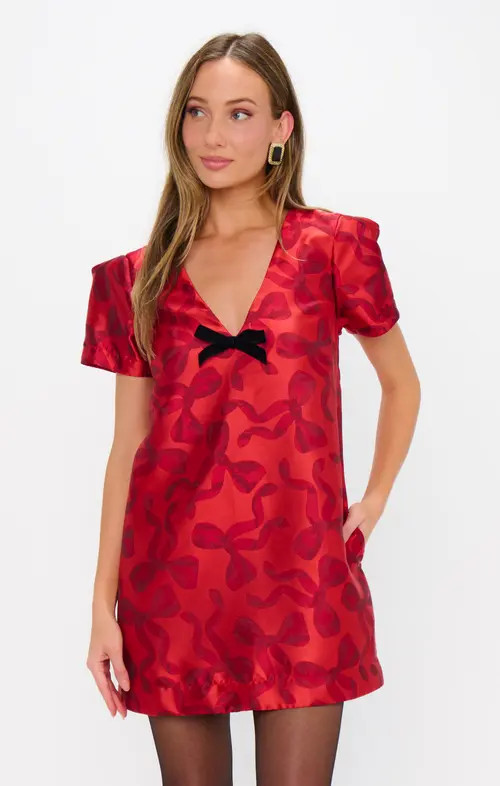 Show Me Your Mumu Jeanette Dress in Bow What Fun at Nordstrom, Size Large | Nordstrom
