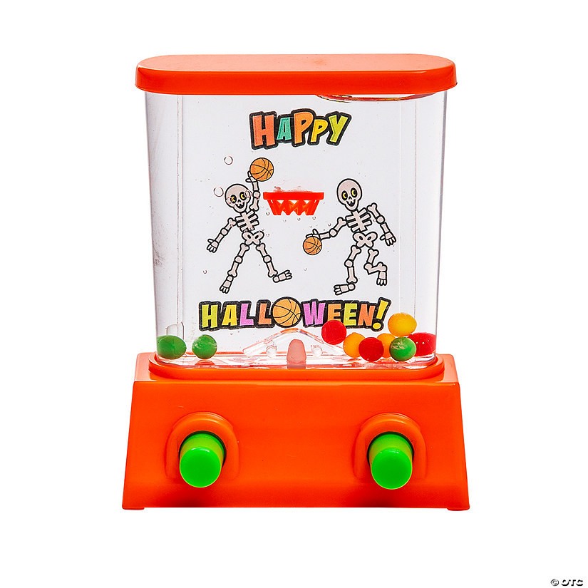 2 1/2" x 3 1/4" Mini Halloween Orange Water Games Set - 12 Pc. | Oriental Trading Company