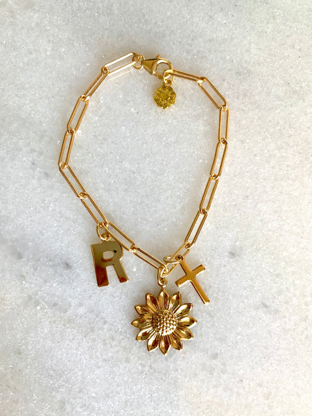 Gold-filled Long Link Bracelet Chain | HART