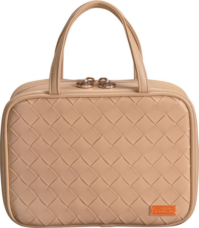 Stephanie Johnson Belize Toasted Almond ML Traveler Cosmetics Case | Nordstrom | Nordstrom