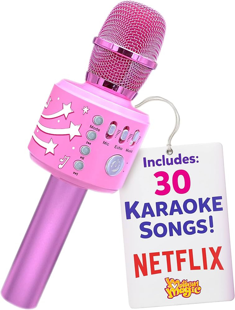 Move2Play, Kids Karaoke Microphone | Includes Bluetooth & Pre-Loaded Songs | Birthday Girls Prese... | Amazon (US)