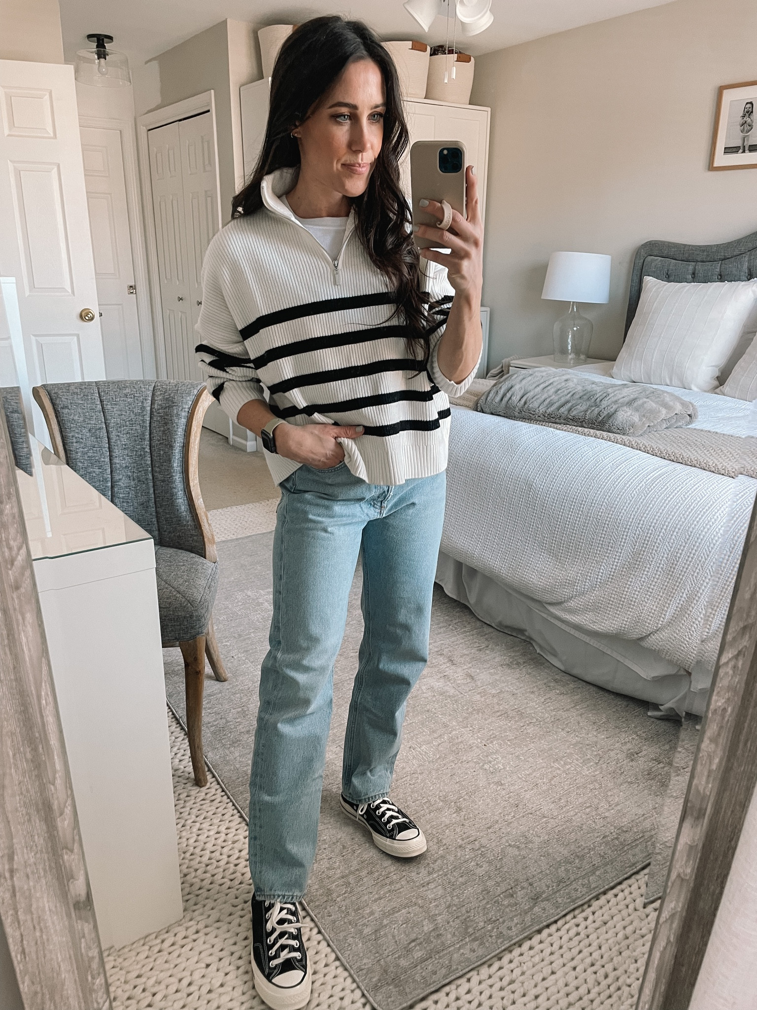 Spring Outfit
Agolde- 25
Striped sweater -Small

#LTKstyletip #LTKunder100 #LTKSeasonal