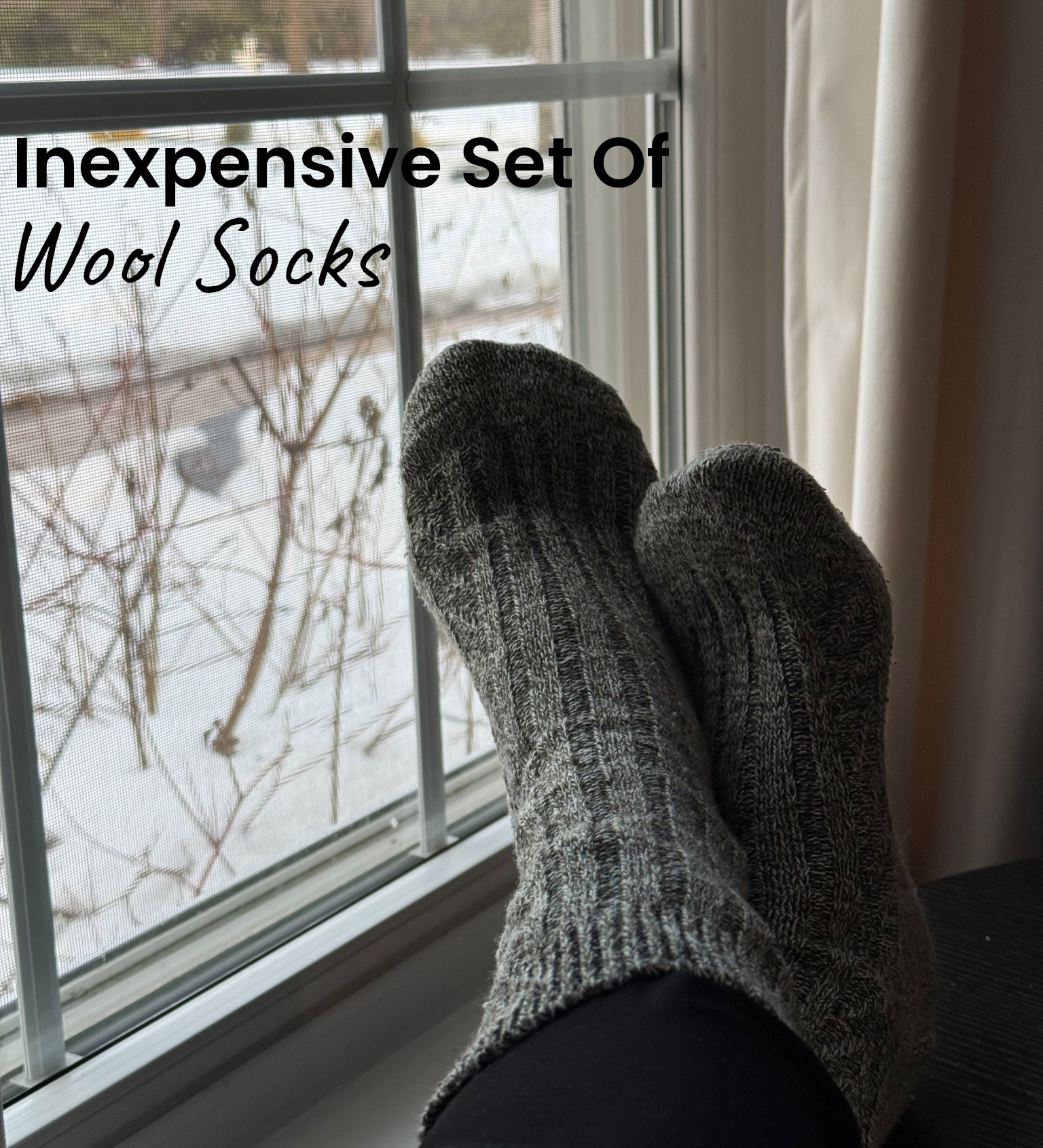 I’m obsessed with these and you know I love a deal!! 5 pairs of wool socks in different colors for only $12! These aren’t very thick so they fit nice inside boots, but they are still cozy and warm. #winteraccessories 

#LTKSeasonal #LTKSaleAlert #LTKgrwm