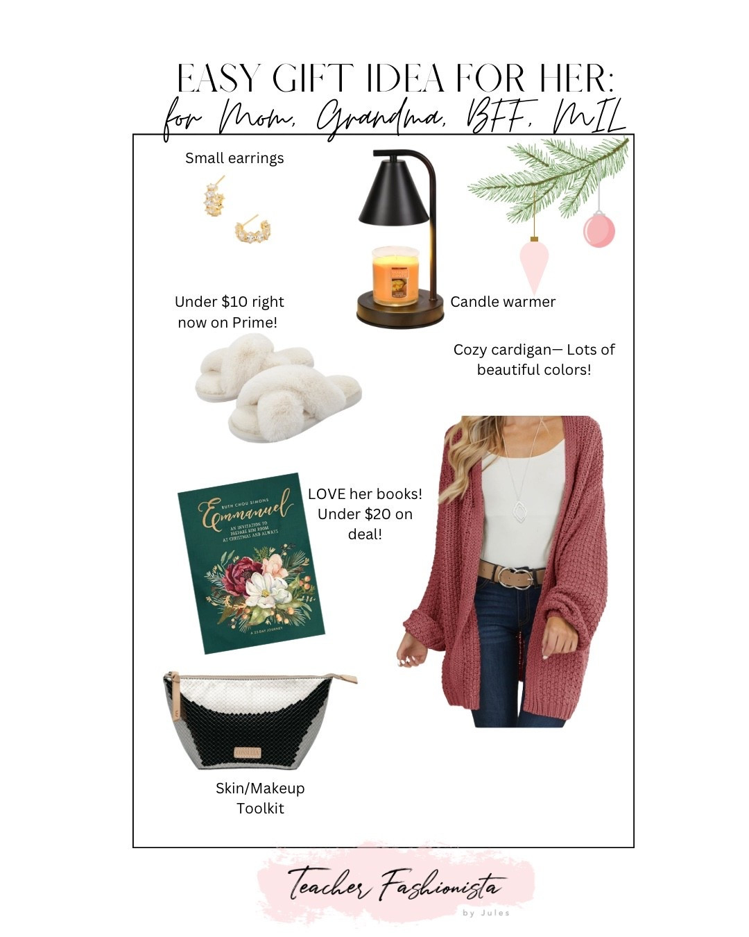 Gift ideas for her: grandma, mom, mother in law, Aunt, bff, etc.

#LTKGiftGuide #LTKHoliday #LTKFamily