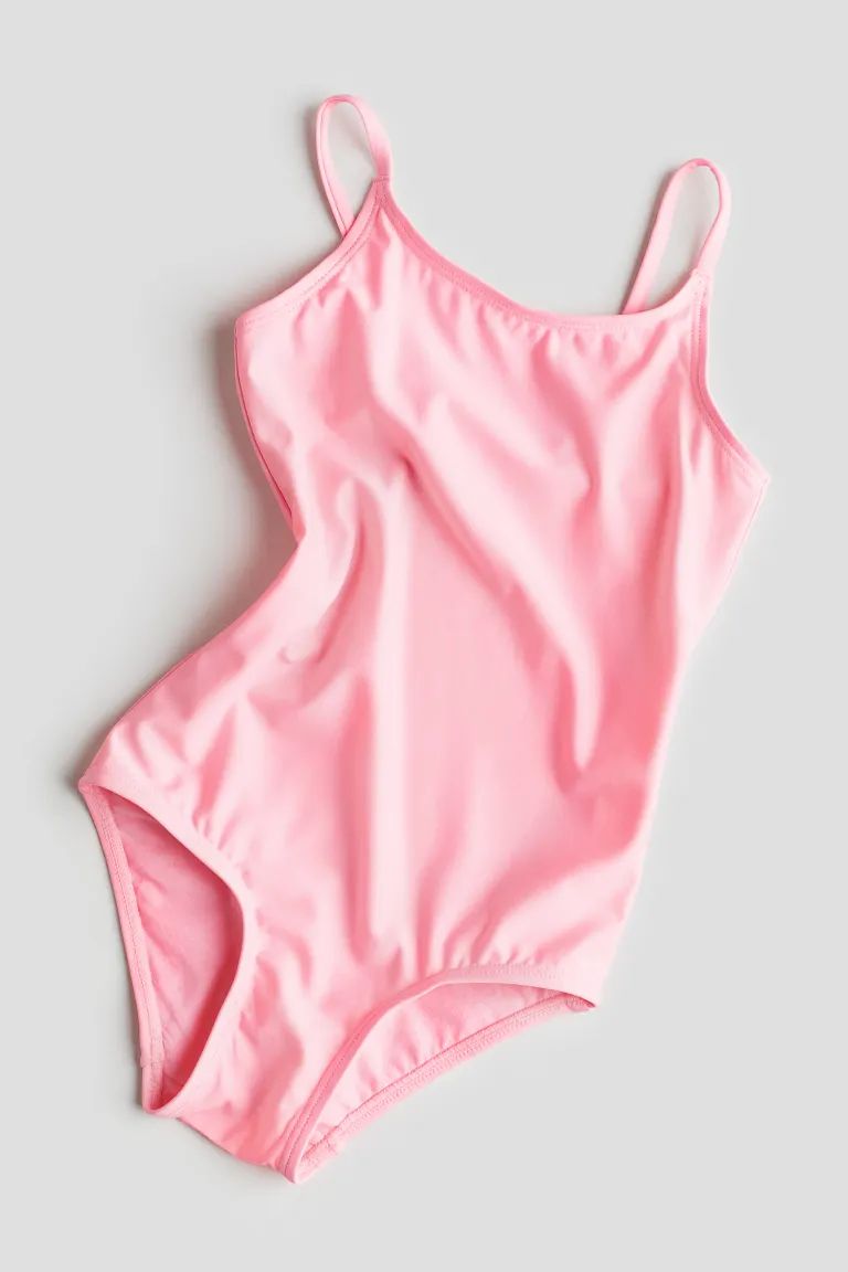 Patterned Swimsuit - Pink - Kids | H&M US | H&M (US + CA)