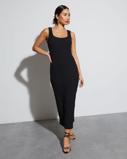 Margie Textured Maxi Dress | VICI Collection