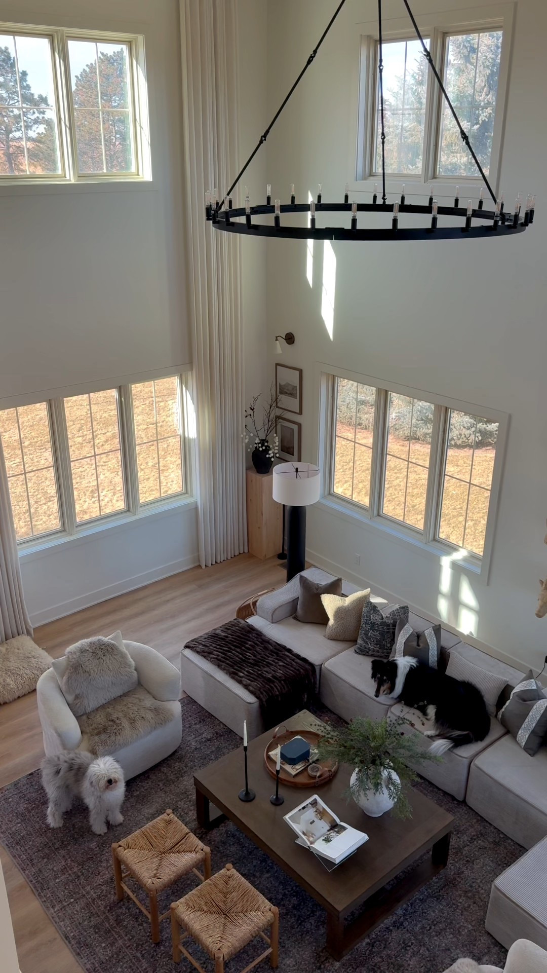 The most asked dm is where my swivel accent chairs are from,  they are from Amazon but sold out.  I found very similar options with the same measurements.  

#LTKHome