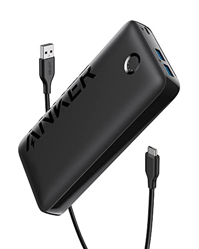 Anker Power Bank, 20,000mAh Portable Charger with 22.5W Max Fast Charging, 2 USB-A, 1 USB-C for iPhone 16/15/14/13/12 Series, Samsung, iPad Pro, AirPods, Apple Watch, and More | Amazon (US)