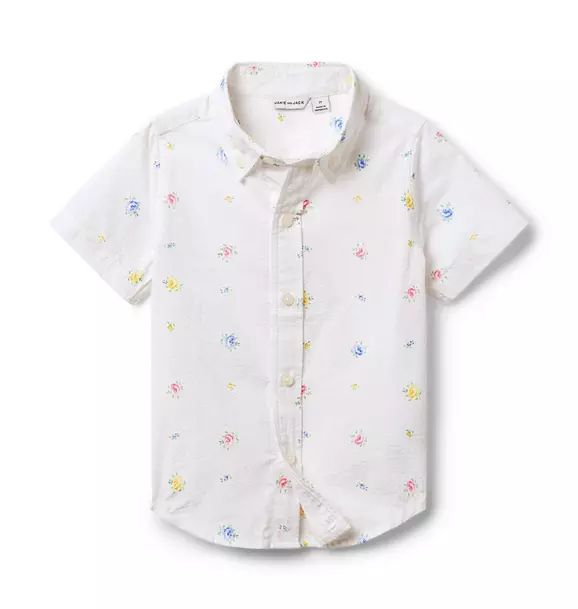 Floral Seersucker Shirt | Janie and Jack