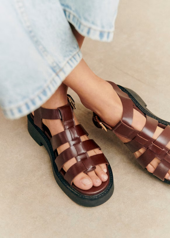 Allie Low Sandals | Sezane Paris - US