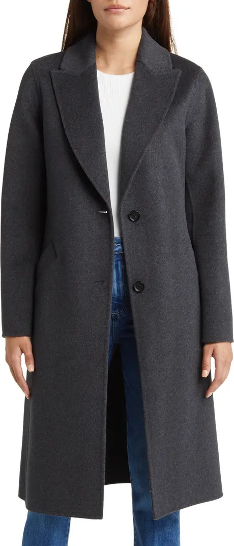 Belted Wool Blend Coat | Nordstrom