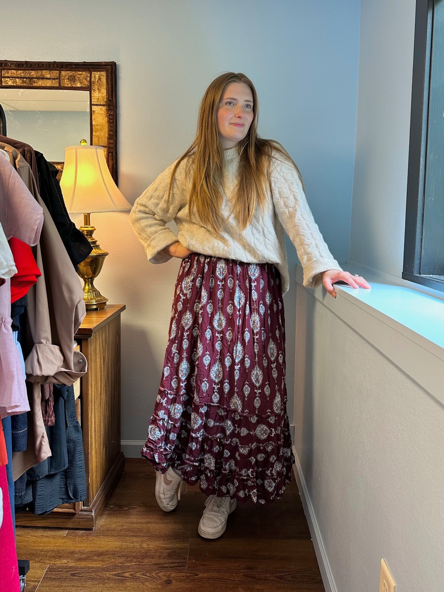 Comfy can be put together too!

#Skirtoutfit #

#LTKU #LTKStyleTip