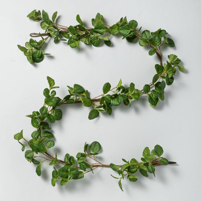 6' Faux Hazel Leaf Garland - Hearth & Hand™ with Magnolia | Target