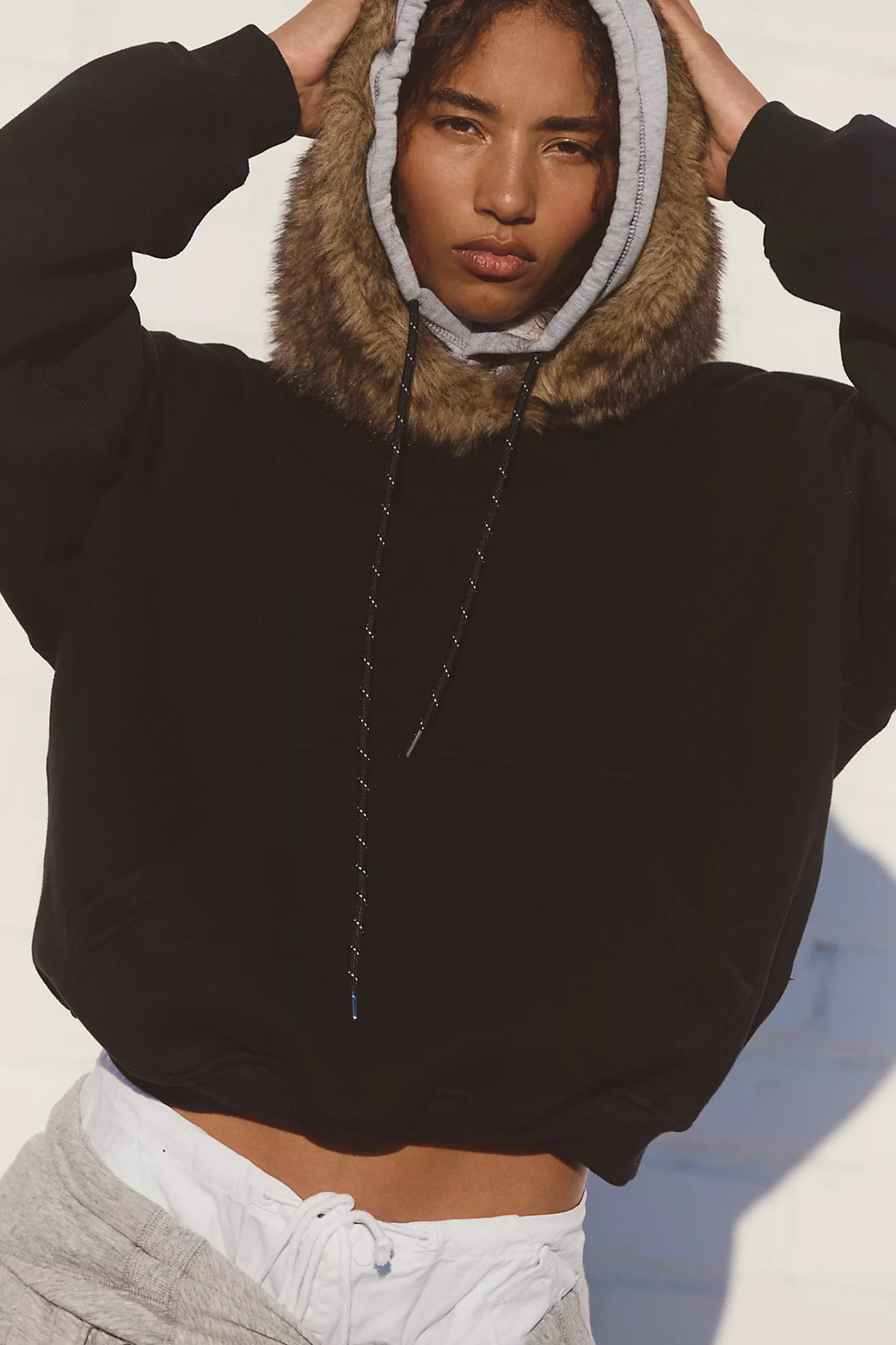 Fur Real Hoodie | Free People (Global - UK&FR Excluded)