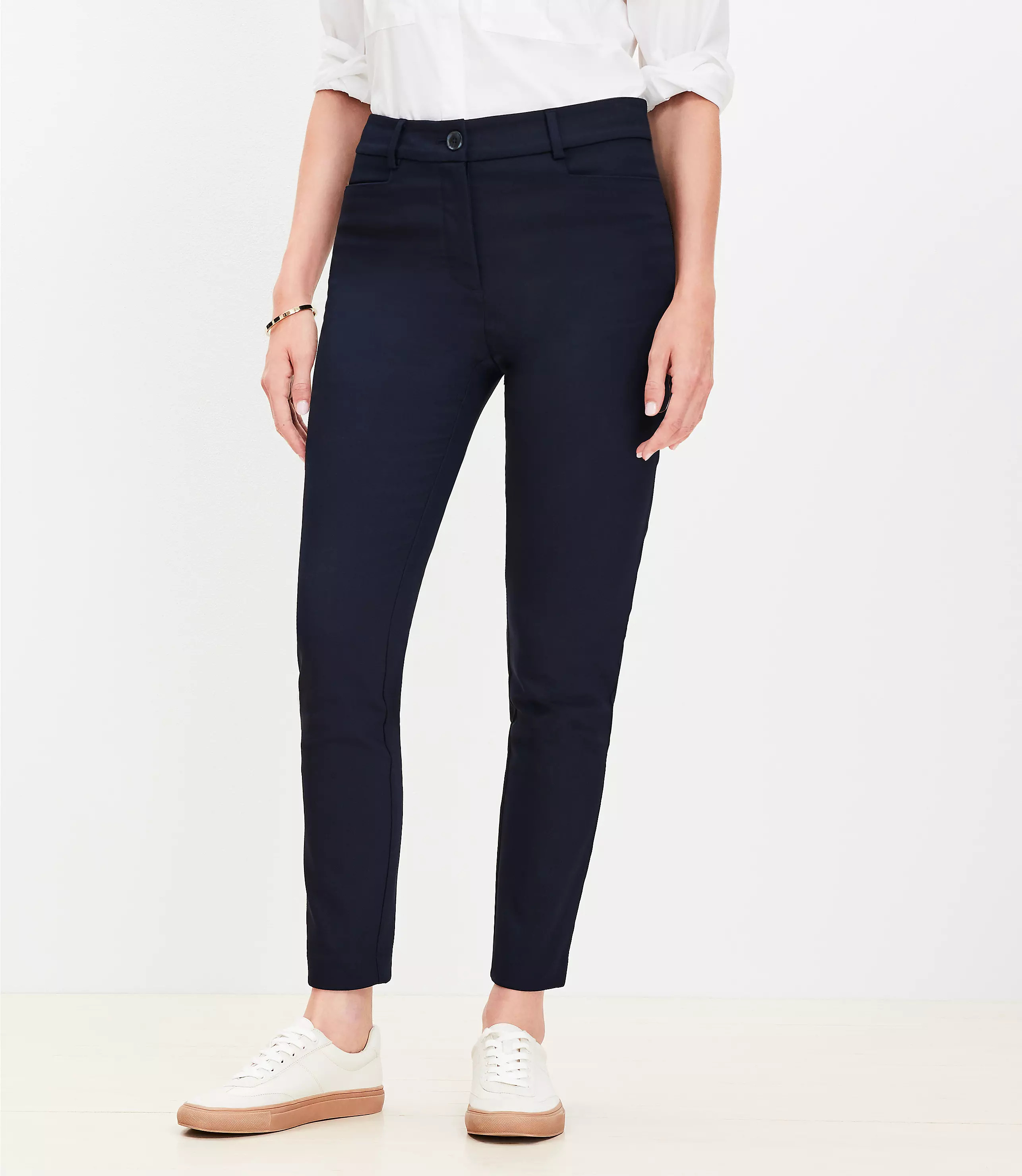 Curvy Sutton Skinny Pants | LOFT