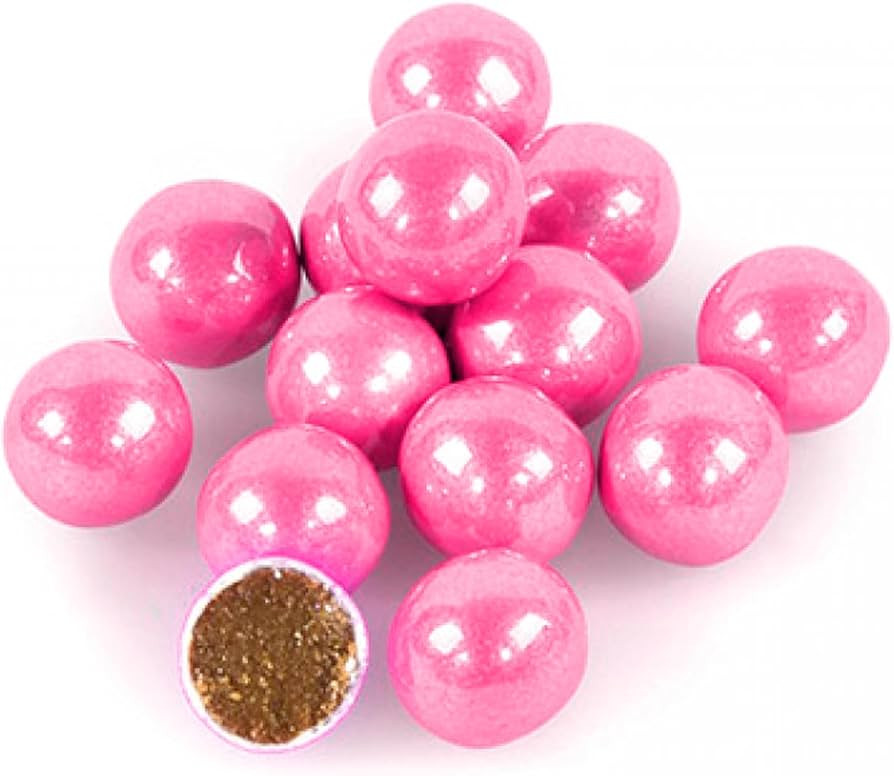 NY SPICE SHOP Sixlets Candy - Bright Pink Candy - Sixlets Valentines Day Candy - Valentine Candy ... | Amazon (US)