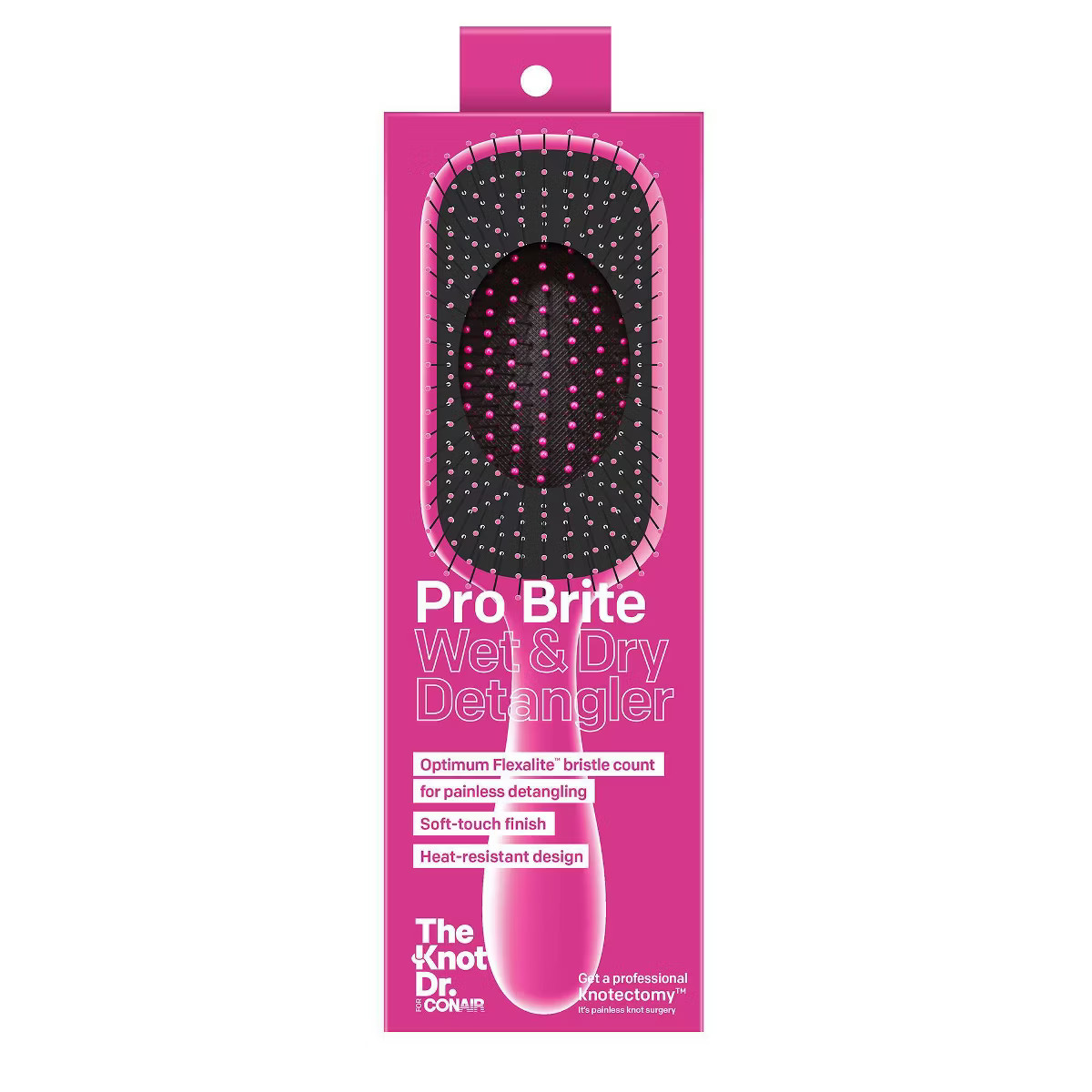 Conair The Knot Dr. for Conair Pro Detangling Hair Brush | Target