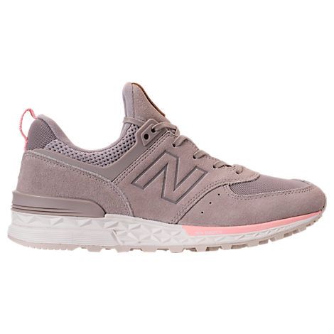 New Balance Women's 574 Sport Casual Shoes, White | Finish Line (US)