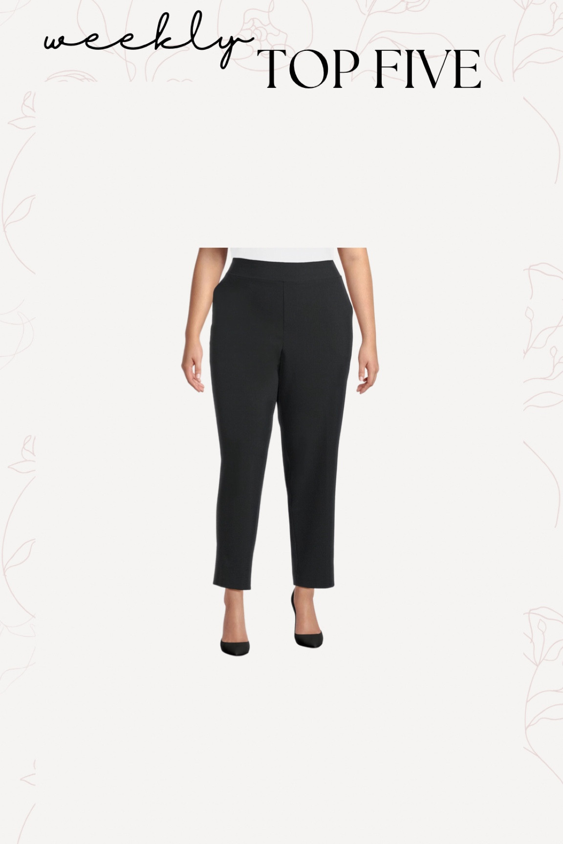 The most loved this week! These funny control pull on plus size dress/work pants are amazing! And under $25!



#LTKfindsunder50 #LTKworkwear #LTKplussize