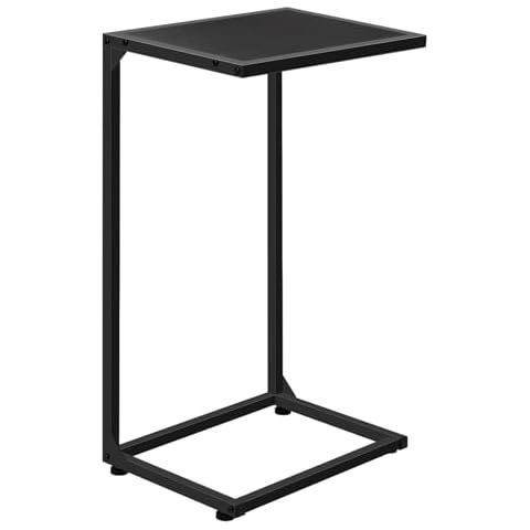 KJGKK C Shaped End Table, 26.6 inches High Small Side Table for Couch Sofa Bed, Tall Tv Tray Tabl... | Amazon (US)