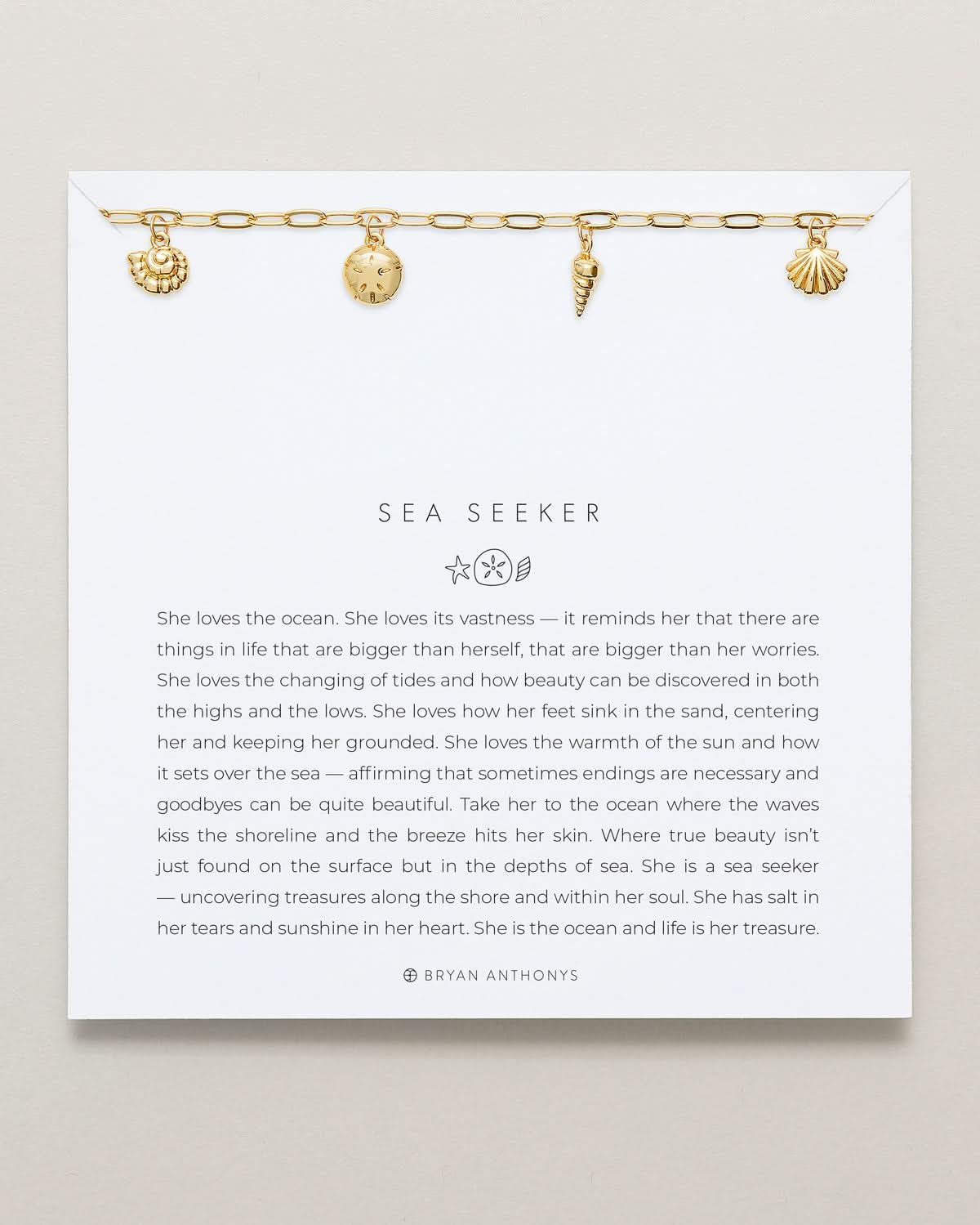 Sea Seeker Charm Bracelet | Bryan Anthonys